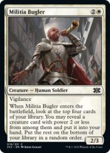 Militia Bugler 【ENG】 [2X2-White-C]