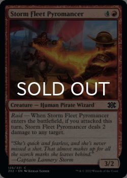 Photo1: Storm Fleet Pyromancer 【ENG】 [2X2-Red-C]