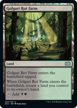 Photo1: Golgari Rot Farm 【ENG】 [2X2-Land-U]