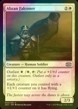 Photo1: [FOIL] Abzan Falconer 【ENG】 [2X2-White-U]