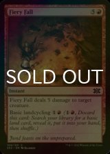 [FOIL] Fiery Fall 【ENG】 [2X2-Red-C]