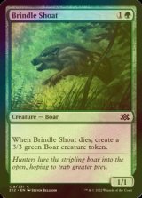 [FOIL] Brindle Shoat 【ENG】 [2X2-Green-C]