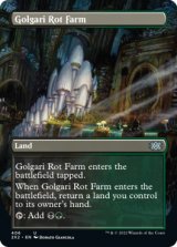 Golgari Rot Farm (Borderless) 【ENG】 [2X2-Land-U]