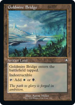 Photo1: Goldmire Bridge (Retro Frame) 【ENG】 [BRC-Land-C]