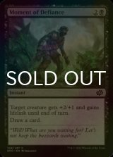[FOIL] Moment of Defiance 【ENG】 [BRO-Black-C]