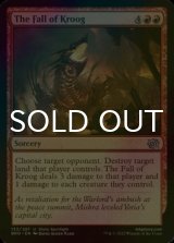 [FOIL] The Fall of Kroog 【ENG】 [BRO-Red-U]