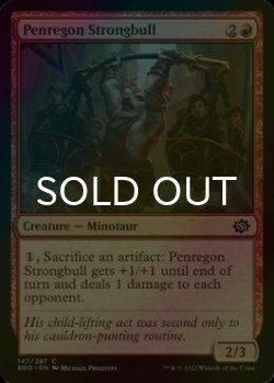 Photo1: [FOIL] Penregon Strongbull 【ENG】 [BRO-Red-C]