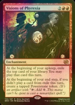 Photo1: [FOIL] Visions of Phyrexia 【ENG】 [BRO-Red-R]