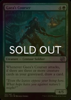 Photo1: [FOIL] Gaea's Courser 【ENG】 [BRO-Green-U]