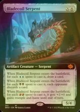 [FOIL] Bladecoil Serpent (Extended Art) 【ENG】 [BRO-Multi-MR]
