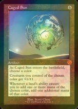 [FOIL] Caged Sun (Retro Frame) 【ENG】 [BRR-Artifact-MR]