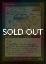 [FOIL] Ornithopter ● (Schematic, Made in Japan) 【ENG】 [BRR-Artifact-U]