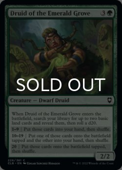 Photo1: Druid of the Emerald Grove 【ENG】 [CLB-Green-C]
