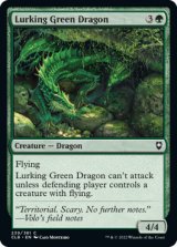 Lurking Green Dragon 【ENG】 [CLB-Green-C]
