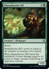 Sharpshooter Elf 【ENG】 [CLB-Green-U]