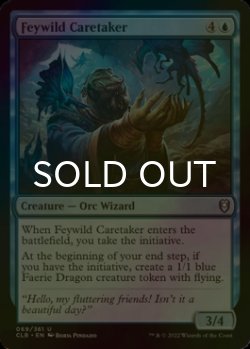 Photo1: [FOIL] Feywild Caretaker 【ENG】 [CLB-Blue-U]