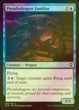 [FOIL] Pseudodragon Familiar 【ENG】 [CLB-Blue-C]