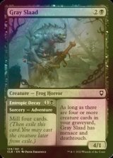 [FOIL] Gray Slaad 【ENG】 [CLB-Black-C]