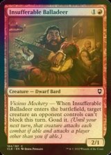 [FOIL] Insufferable Balladeer 【ENG】 [CLB-Red-C]