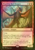 [FOIL] Wrathful Red Dragon 【ENG】 [CLB-Red-R]