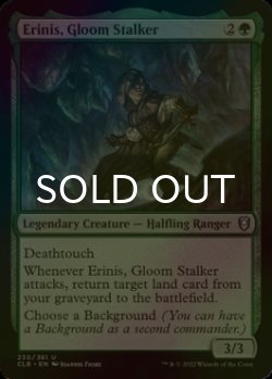 Photo1: [FOIL] Erinis, Gloom Stalker 【ENG】 [CLB-Green-U]
