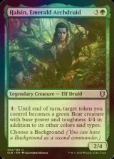 [FOIL] Halsin, Emerald Archdruid 【ENG】 [CLB-Green-U]