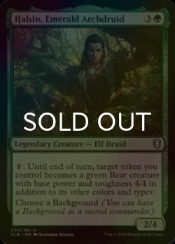 Photo1: [FOIL] Halsin, Emerald Archdruid 【ENG】 [CLB-Green-U]