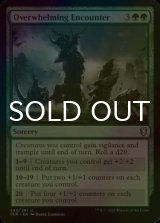 [FOIL] Overwhelming Encounter 【ENG】 [CLB-Green-U]