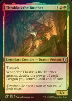 Photo1: [FOIL] Thrakkus the Butcher 【ENG】 [CLB-Multi-U]