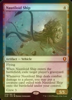 Photo1: [FOIL] Nautiloid Ship 【ENG】 [CLB-Artifact-MR]