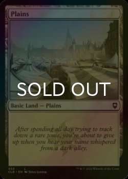 Photo1: [FOIL] Plains No.453 【ENG】 [CLB-Land-C]
