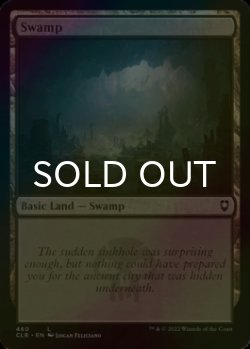 Photo1: [FOIL] Swamp No.460 【ENG】 [CLB-Land-C]