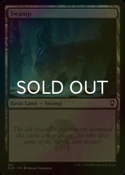 Photo1: [FOIL] Swamp No.461 【ENG】 [CLB-Land-C]