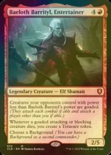 [FOIL] Baeloth Barrityl, Entertainer 【ENG】 [CLB-Red-MR]