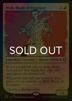 Photo1: [FOIL] Wyll, Blade of Frontiers (Showcase) 【ENG】 [CLB-Red-R]