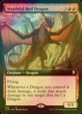 [FOIL] Wrathful Red Dragon (Extended Art) 【ENG】 [CLB-Red-R]