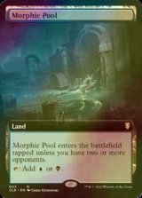 [FOIL] Morphic Pool (Extended Art) 【ENG】 [CLB-Land-R]
