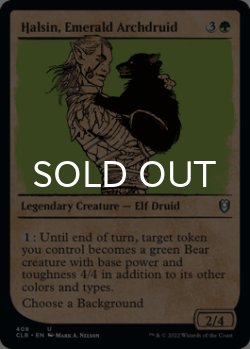 Photo1: Halsin, Emerald Archdruid (Showcase) 【ENG】 [CLB-Green-U]