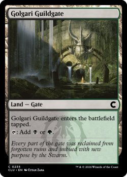 Photo1: Golgari Guildgate 【ENG】 [CLU-Land-C]