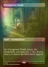 [FOIL] Overgrown Tomb (Borderless) 【ENG】 [CLU-Land-R]