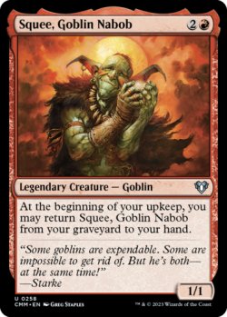 Photo1: Squee, Goblin Nabob 【ENG】 [CMM-Red-U]