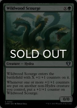 Photo1: Wildwood Scourge 【ENG】 [CMM-Green-U]