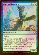 [FOIL] Coveted Peacock 【ENG】 [CMM-Blue-U]