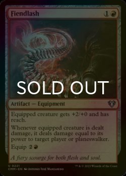 Photo1: [FOIL] Fiendlash 【ENG】 [CMM-Red-U]