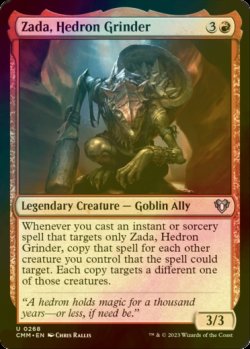 Photo1: [FOIL] Zada, Hedron Grinder 【ENG】 [CMM-Red-U]