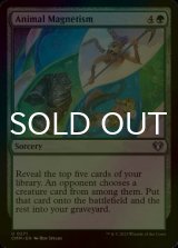 [FOIL] Animal Magnetism 【ENG】 [CMM-Green-U]
