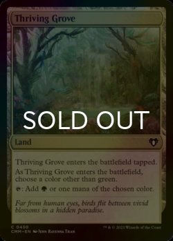 Photo1: [FOIL] Thriving Grove 【ENG】 [CMM-Land-C]