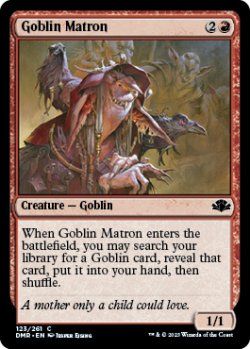 Photo1: Goblin Matron 【ENG】 [DMR-Red-C]