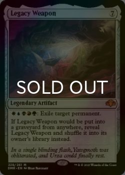 Photo1: [FOIL] Legacy Weapon ● (Made in Japan) 【ENG】 [DMR-Artifact-MR]