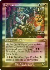 [FOIL] Pyre Zombie ● (Retro Frame, Made in Japan) 【ENG】 [DMR-Multi-R]